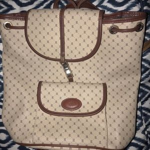 EL Sport Leather Mini Backpack